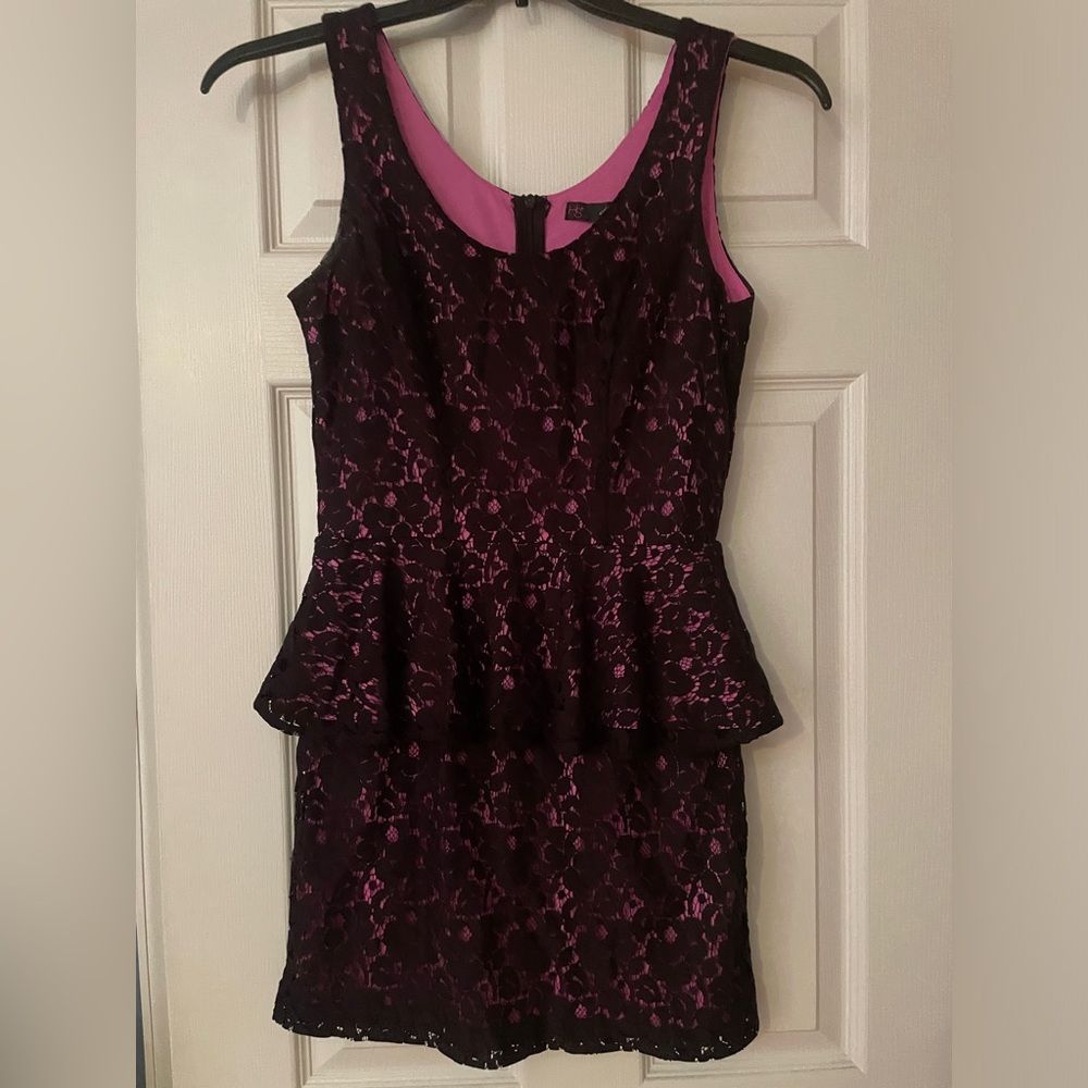 Pink & Black Fancy Dress